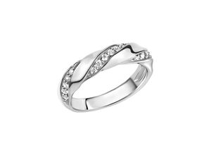 4006046248280 - Zeeme Silber Ring 925 - Sterling Silber Zirkonia weiß Glänzend (Größe 018 (570))