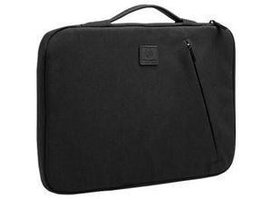 3130630171218 - Laptophülle Business für Laptops 13-14 gepolstert Griff & Reißverschlussfach B 370 x T 25 x H 280 mm Post-Consumer-Polyester schwarz 3130630171218 - Laptophülle Business für Laptops 13-14 gepolstert Griff & Reißverschlussfach B 370 x T 25 x H 280 mm Post-Consumer-Polyester schwarz