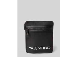 8058043141909 - Valentino by Mario Umhängetasche Textil Emblem Reißverschluss für Herren schwarz