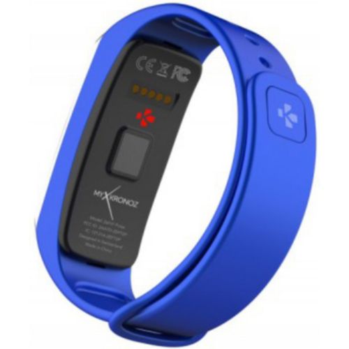 7640158010877 - MYKRONOZ ZeFit2 Pulse Activity Tracker blau-silber