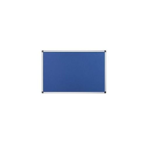 5603750351276 - Pinnwand MAYA FA1243170 150x120cm Filz Aluminiumrahmen blau