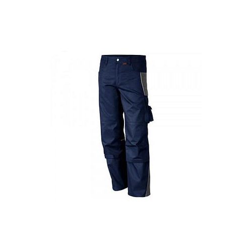 4046987031077 - Arbeitshose pro in marine grau Größe 54 - Bundhose mg 245 g - PROfessionals-Werkstatthose - marine grau - 54 - Qualitex