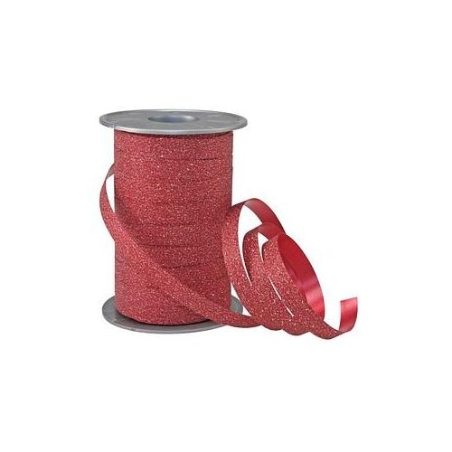 4009236106278 - Geschenkband 18509-609 Poly Glitter 10mm x 100m rot 4009236106278 Präsent