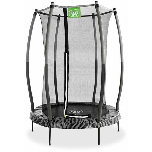 8720088262535 - Exit Toys - exit Tiggy junior Trampolin mit Sicherheitsnetz ø140cm - schwarz grau - Schwarz