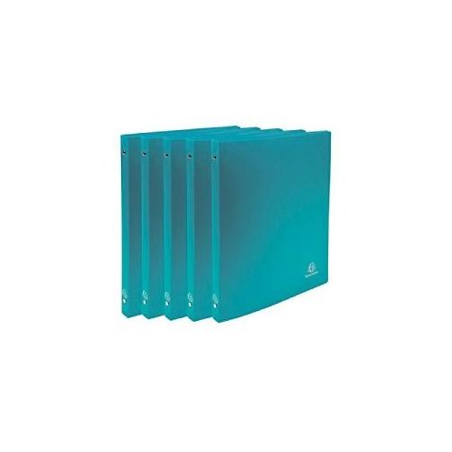 3130638511832 - Ringbuch 4 Ringe Polypropylen DIN A4 Dunkelgrün 25 Stück