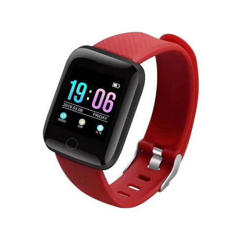 4066708472897 - TPFNet Smart Watch   Fitness Tracker IP67 - Silikon Armband - Android & IOS - Violett