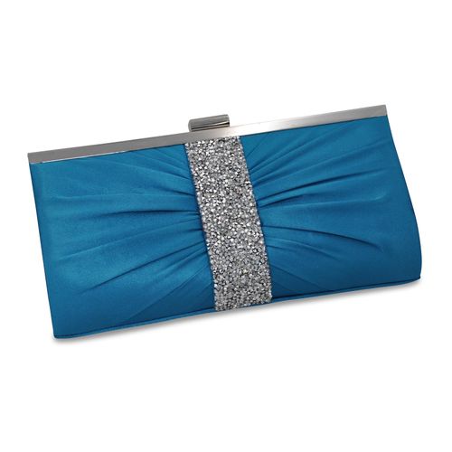 4039787011639 - Modeschmuck Abendtasche Satin-Optik mit Strassbesatz 4039787011639 - Modeschmuck Abendtasche Satin-Optik mit Strassbesatz