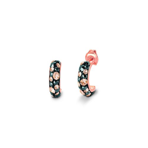 4061303968462 - Halbcreolen mit Swarovski® Kristallen 4061303968462 - Halbcreolen mit Swarovski® Kristallen