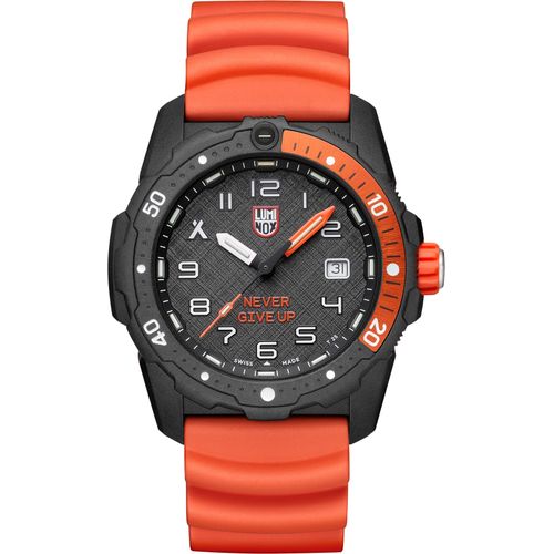 7611382600189 - LUMINOX Herren Taucheruhr Bear Grylls Survival 3720 Sea Series orange