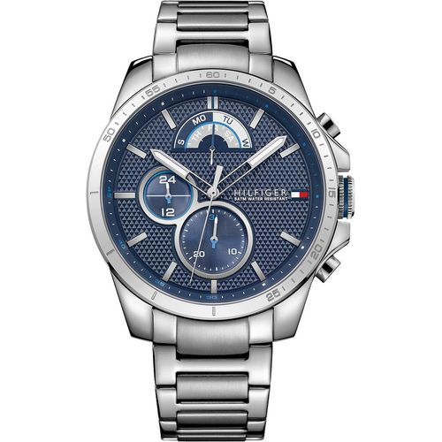 7613272231879 - TOMMY HILFIGER Herrenuhr Decker 1791348-P silber