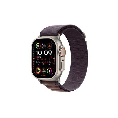 0194253828167 - APPLE Watch Ultra 2 GPS + Cellular 49 mm Alpine Loop Indigo – Small Smartwatch Titangehäuse Gewebe 130 - 160 mm Titan  