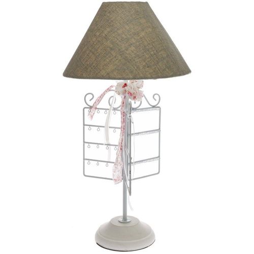 4250965933486 - My Flair Schmuckständer Lampe Aurelia weiß grau