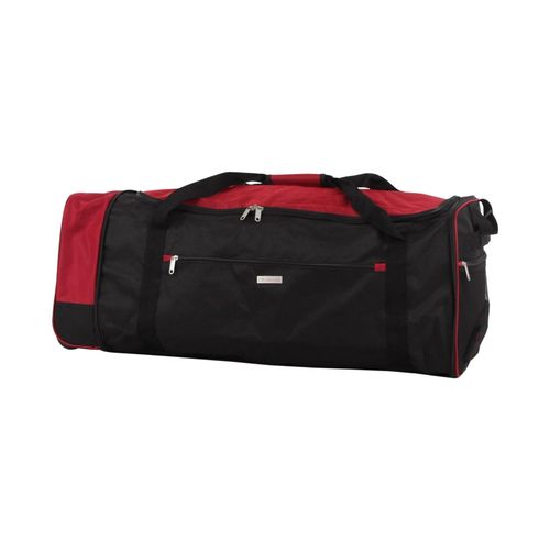 4251312978822 - Reisetasche auf Rollen Rochester Schwarz Rot