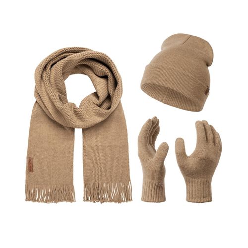 4251882508436 - Schal Mütze Handschuhe Set Winterset 4251882508436 - Schal Mütze Handschuhe Set Winterset