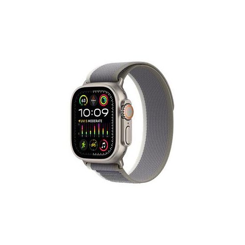 0194253831044 - Smartwatch APPLE Watch Ultra 2 Titanium Smartwatches Gr 49 mm Cellular S M Trail Loop grau (titan) Trail Loop Bestseller