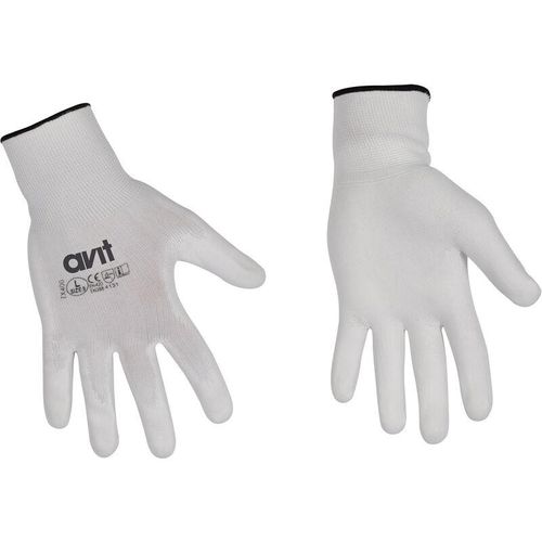 5013969991833 - AV13075 nylon arbeitshandschuh GROEßE (handschuhe) 10 xl 388 en 420 1 paar WEIß - Avit