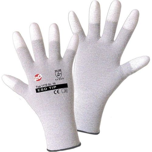 4005781117097 - Ldworky - l+d worky esd tip 1170-9 Nylon Arbeitshandschuh Größe (Handschuhe) 9 l en 3882016 cat ii 1 Paar