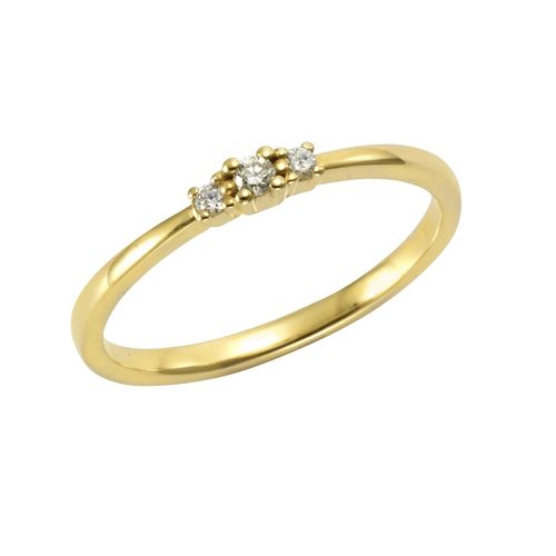 4006046300674 - Orolino Ring Gold 585 mit 3x Brillant zus 008ct