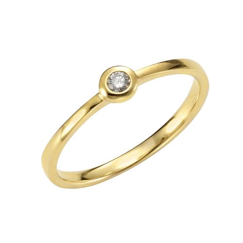 4006046377799 - Orolino Ring Gold 585 mit Brillant 005ct