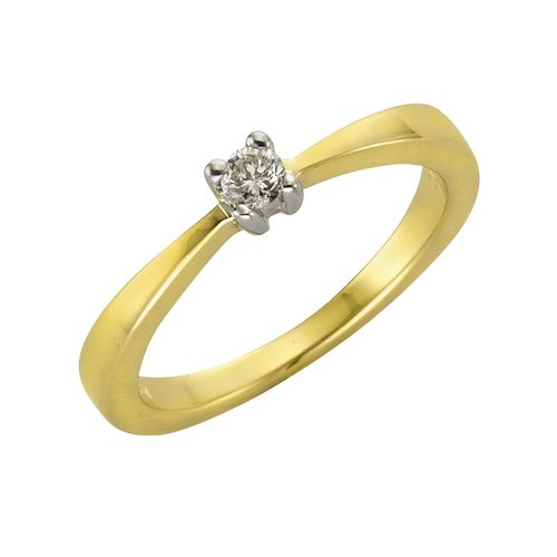 4006046233774 - Ring 375 - Gold Brillant 010ct