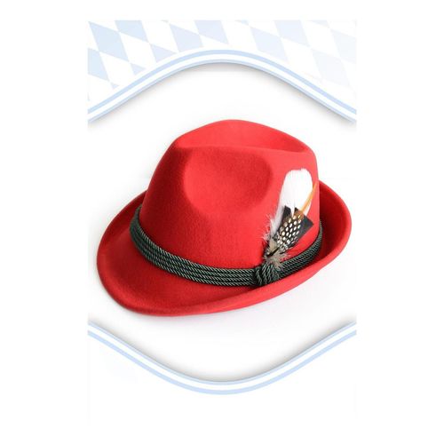 4054869008642 - Damen Tiroler Hut rot 4054869008642 - Damen Tiroler Hut rot