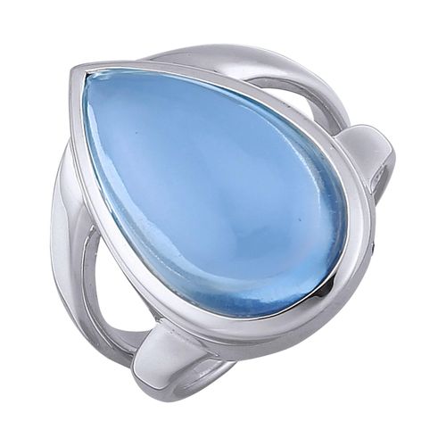 4006046265652 - Jamelli Ring 925 - Sterling Silber Quartz blau Glänzend 90ct (Größe 054 (172))