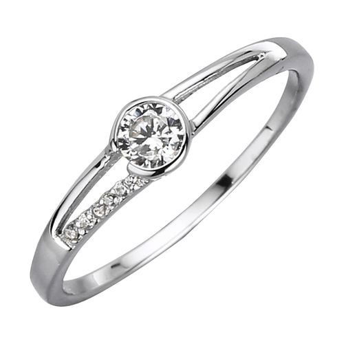 4006046327435 - Fascination by Ellen K Ring 375 - Gold Zirkonia weiß Glänzend (Größe 064 (204)) 4006046327435 - Fascination by Ellen K Ring 375 - Gold Zirkonia weiß Glänzend (Größe 064 (204))