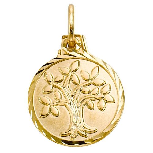 4067602932029 - Ketten-Anhänger FIRETTI Schmuck Geschenk Gold 333 Halsschmuck Anhänger Halskette Baum Schmuckanhänger Gr Gelbgold 333 09 g gelb (gelbgoldfarben) Damen Anhänger zu Kleid Shirt Jeans Sneaker Anlass Geburtstag Weihnachten