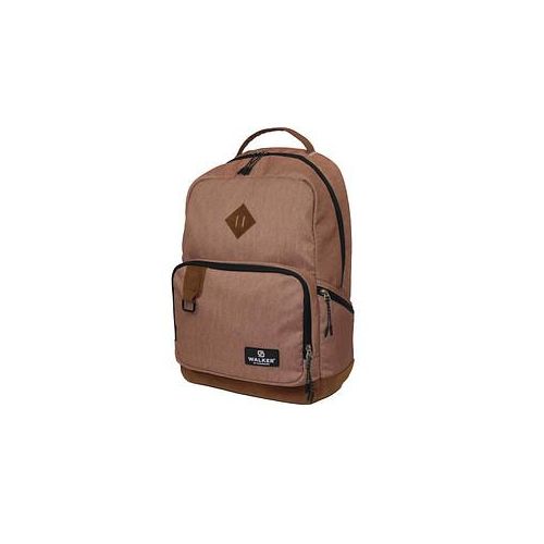 9002638235015 - Schulrucksack Concept Pure Eco Kunstfaser braun