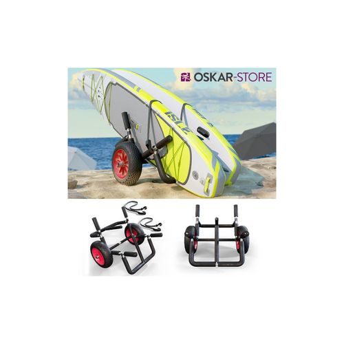 4251421943094 - Oskar Transportwagen Doppel für 2x SUP Stand Up Paddle Surfboard Surfwagen Alu 4251421943094 - Oskar Transportwagen Doppel für 2x SUP Stand Up Paddle Surfboard Surfwagen Alu