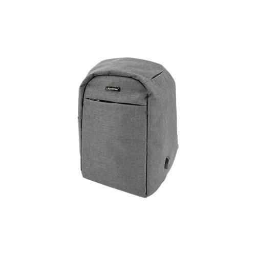 4021068461530 - Rucksack „Safepack“ Polyester aufklappbar integr USB-Ladeport B310xT150xH450 mm