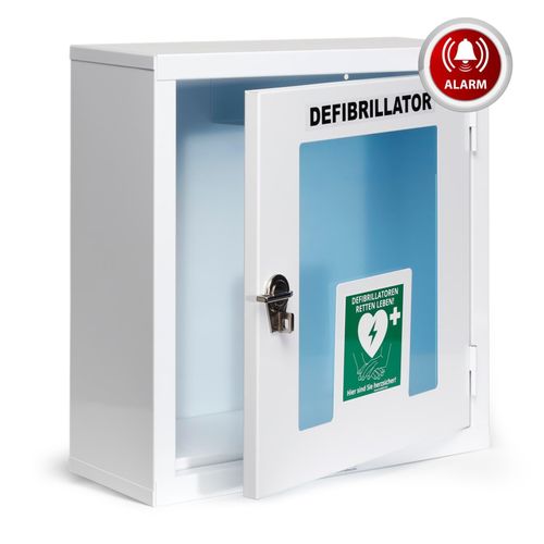 4260301052078 - MedX5 Universal Defibrillator AED-Metall-Wandkasten mit Alarm für Innen 4260301052078 - MedX5 Universal Defibrillator AED-Metall-Wandkasten mit Alarm für Innen