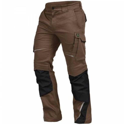 4003457393066 - Bundhose Herren Flex-Line FLEXH29 Gr 68 haselnuss schwarz - haselnuss schwarz - Leibwächter