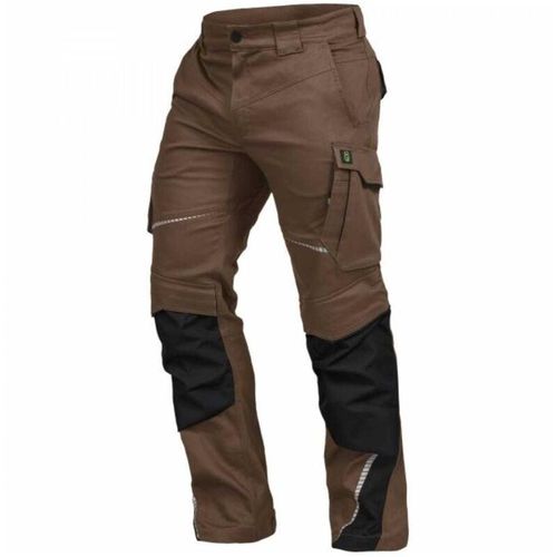 4003457392939 - Bundhose Herren Flex-Line FLEXH29 Gr 42 haselnuss schwarz - haselnuss schwarz