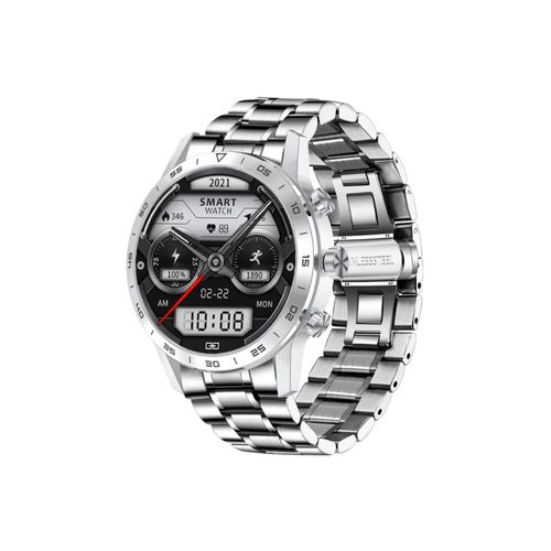 4066708663295 - TPFNet Smart Watch Fitness Tracker IP68 - Edelstahl Armband - Android & IOS - Schwarz 4066708663295 - TPFNet Smart Watch Fitness Tracker IP68 - Edelstahl Armband - Android & IOS - Schwarz