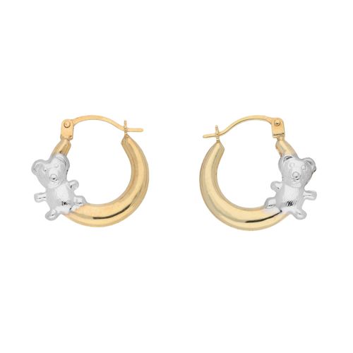 9008005077165 - Paar Creolen VIVANCE Teddy Ohrringe Gr Gelbgold 375 gelb (gelbgold 375) Damen Creolen 9008005077165 - Paar Creolen VIVANCE Teddy Ohrringe Gr Gelbgold 375 gelb (gelbgold 375) Damen Creolen