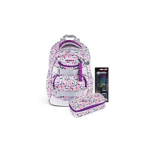 9014400345150 - Schulrucksack Next Gen Kunstfaser pink weiß 9014400345150 JOLLY