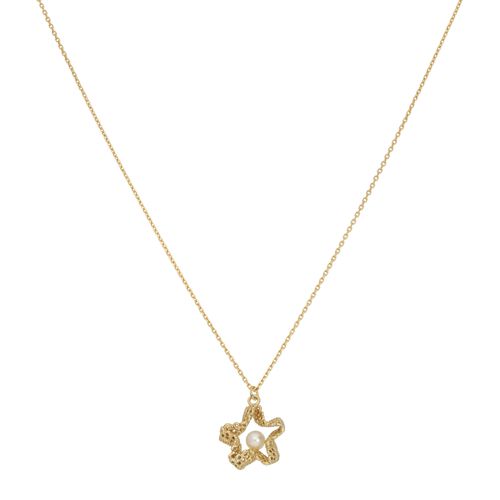 9008005305077 - Kette mit Anhänger VIVANCE star and pearl Halsketten Gr Silber 925 (Sterlingsilber) silberfarben (silber 925) Damen Ketten mit Anhänger 9008005305077 - Kette mit Anhänger VIVANCE star and pearl Halsketten Gr Silber 925 (Sterlingsilber) silberfarben (silber 925) Damen Ketten mit Anhänger