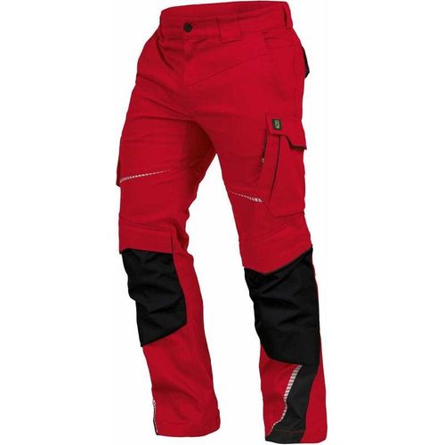 4003457388543 - Bundhose Herren Flex-Line FLEXH22 Gr 102 rot schwarz - rot schwarz - Leibwächter