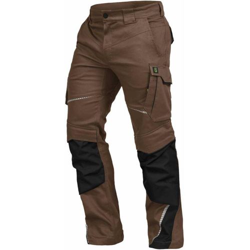 4003457393004 - Bundhose Herren Flex-Line FLEXH29 Gr 56 haselnuss schwarz - Leibwächter