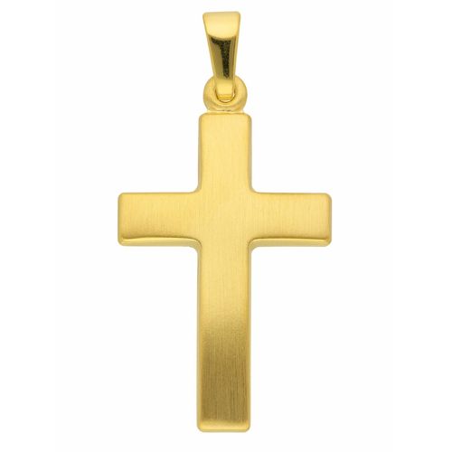 4059468466374 - Ketten-Anhänger ADELIA´S 333 Gold Kreuz Anhänger Schmuckanhänger Gr Damen Gelbgold 333 goldfarben (gold) Damen Anhänger Goldschmuck für & Herren