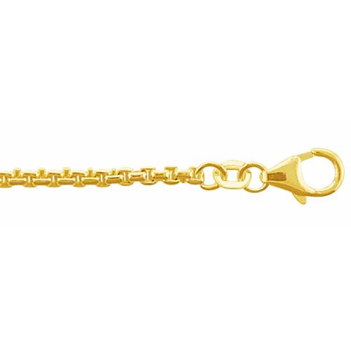 4059468481728 - Silberkette ADELIA´S 925 Silber Halskette 60 cm Ø 2 mm Halsketten Gr 60 Silber 925 (Sterlingsilber) goldfarben (vergoldet) Damen Halsketten Silberschmuck für