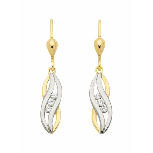 4065633622827 - Paar Ohrhänger ADELIA´S 1 333 Gold Ohrringe mit Zirkonia Gr Damen Gelbgold 333 goldfarben (gold) Damen Ohrhänger 333 Gold mit Zirkonia Goldschmuck für 4065633622827 - Paar Ohrhänger ADELIA´S 1 333 Gold Ohrringe mit Zirkonia Gr Damen Gelbgold 333 goldfarben (gold) Damen Ohrhänger 333 Gold mit Zirkonia Goldschmuck für