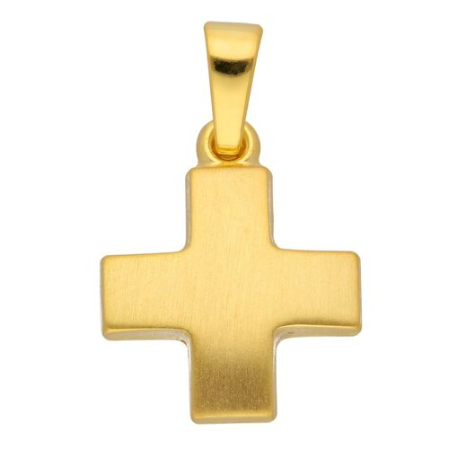 4067551386522 - Ketten-Anhänger ADELIA´S 333 Gold Kreuz Anhänger Schmuckanhänger Gr Gelbgold 333 goldfarben (gold) Damen Anhänger Goldschmuck für & Herren