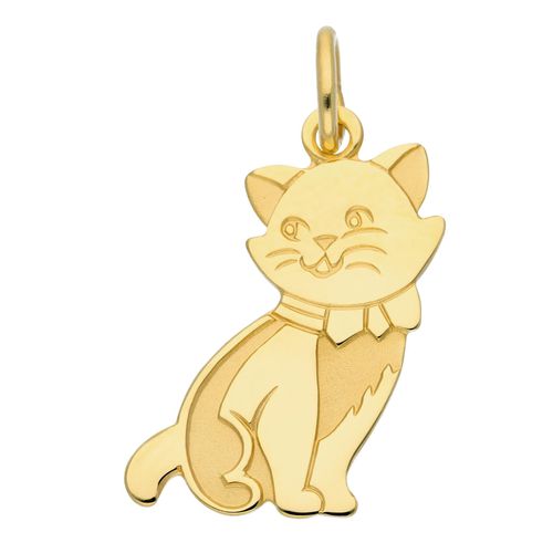 4059468441036 - Ketten-Anhänger ADELIA´S 333 Gold Anhänger Katze Schmuckanhänger Gr Kinder Gelbgold 333 goldfarben (gold) Damen Anhänger Goldschmuck für