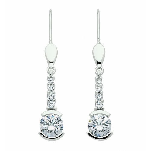 4065633623497 - Paar Ohrhänger ADELIA´S 1 333 Weißgold Ohrringe mit Zirkonia Gr Damen Weißgold 333 silberfarben (silber) Damen Ohrhänger 333 Gold mit Zirkonia Goldschmuck für 4065633623497 - Paar Ohrhänger ADELIA´S 1 333 Weißgold Ohrringe mit Zirkonia Gr Damen Weißgold 333 silberfarben (silber) Damen Ohrhänger 333 Gold mit Zirkonia Goldschmuck für