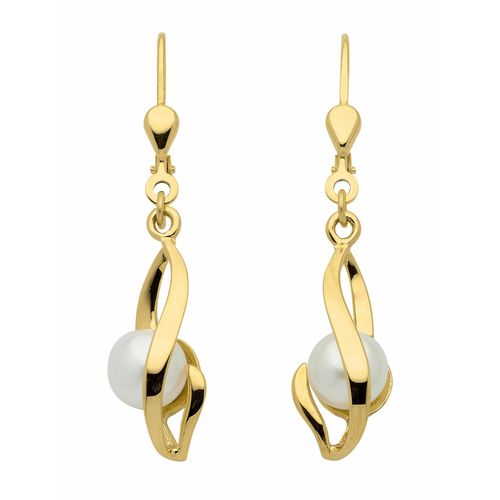 4059468488635 - Paar Ohrhänger ADELIA´S 333 Gold Ohrringe mit Süßwasser Zuchtperle Gr Damen Gelbgold 333 goldfarben (gold) Damen Ohrhänger mit Süßwasser Zuchtperle Goldschmuck für 4059468488635 - Paar Ohrhänger ADELIA´S 333 Gold Ohrringe mit Süßwasser Zuchtperle Gr Damen Gelbgold 333 goldfarben (gold) Damen Ohrhänger mit Süßwasser Zuchtperle Goldschmuck für