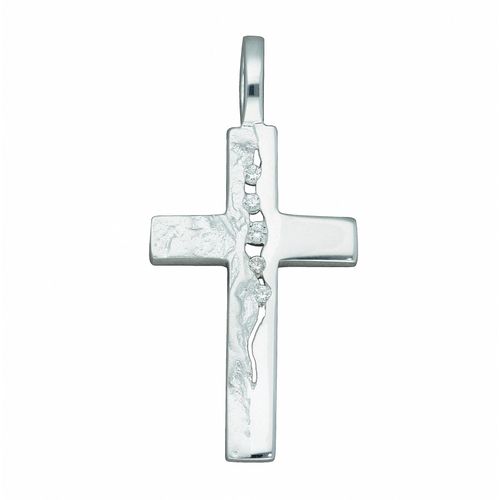 4065633262054 - Kette mit Anhänger ADELIA´S 925 Silber Kreuz Zirkonia Halsketten Gr Silber 925 (Sterlingsilber) silberfarben (silber) Damen Ketten mit Anhänger Schmuckset - Set Halskette 4065633262054 - Kette mit Anhänger ADELIA´S 925 Silber Kreuz Zirkonia Halsketten Gr Silber 925 (Sterlingsilber) silberfarben (silber) Damen Ketten mit Anhänger Schmuckset - Set Halskette