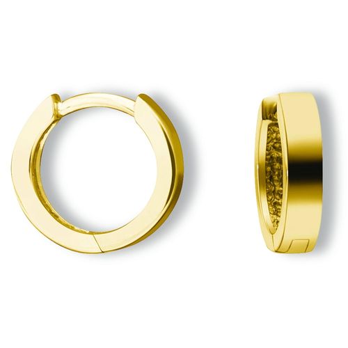 9145546196501 - Paar Creolen Ohrringe aus 585 Gelbgold Ø 120 x 20 mm Ohrringe Gr Damen Gelbgold 585 goldfarben (gold) Damen Creolen Gold Schmuck