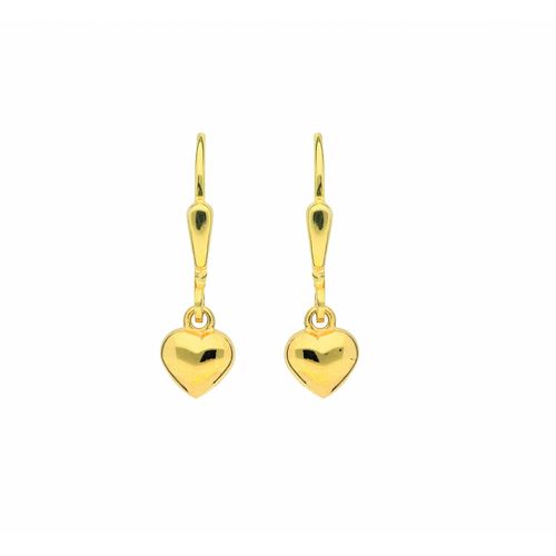 4065633245118 - Paar Ohrhänger ADELIA´S Damen Goldschmuck 1 333 Gold Ohrringe   Herz Gr Damen Gelbgold 333 goldfarben (gold) Damen Ohrhänger 333 Gold Goldschmuck für